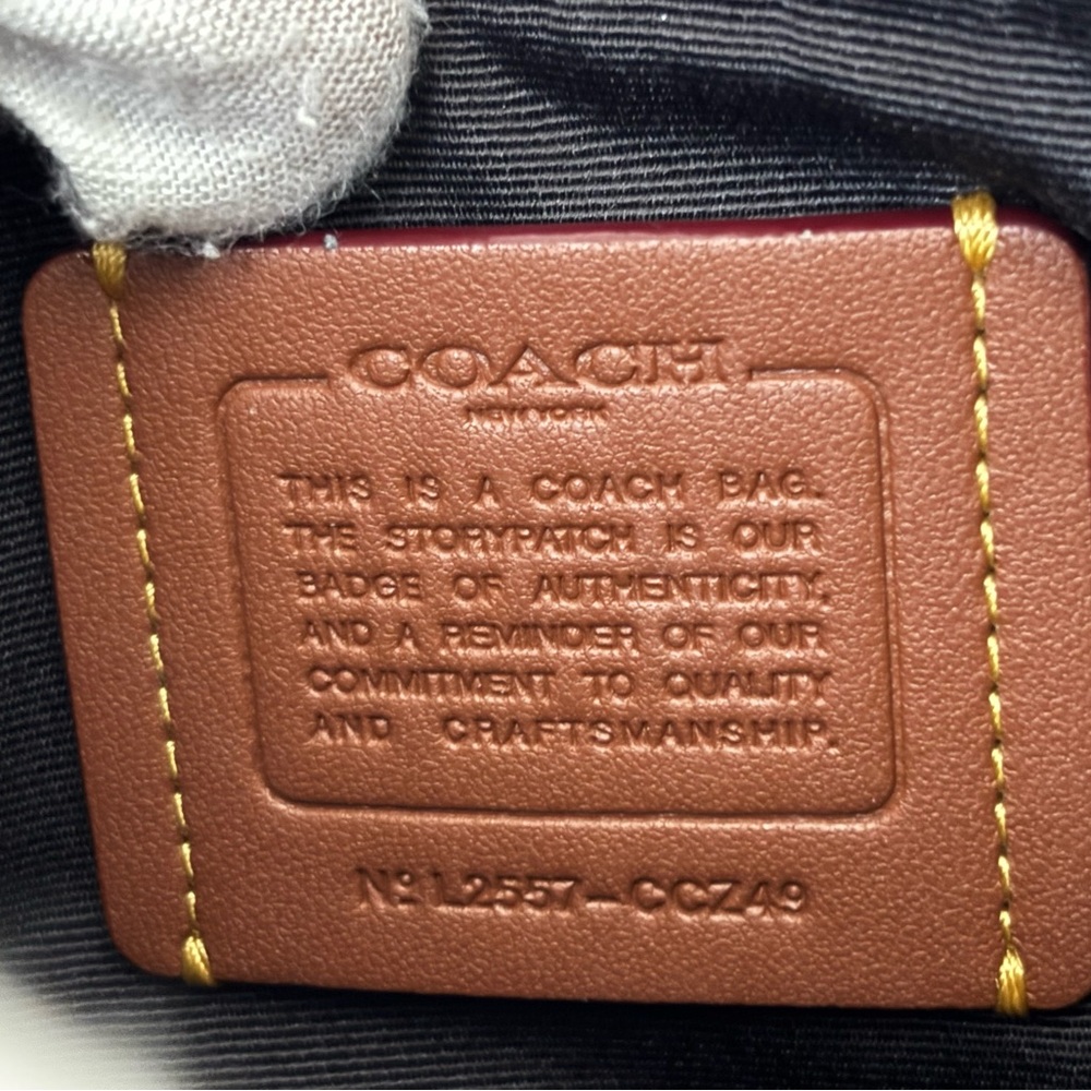 NWOT Coach Ashton Mini Denim Shoulder Bag - Picture 4 of 8